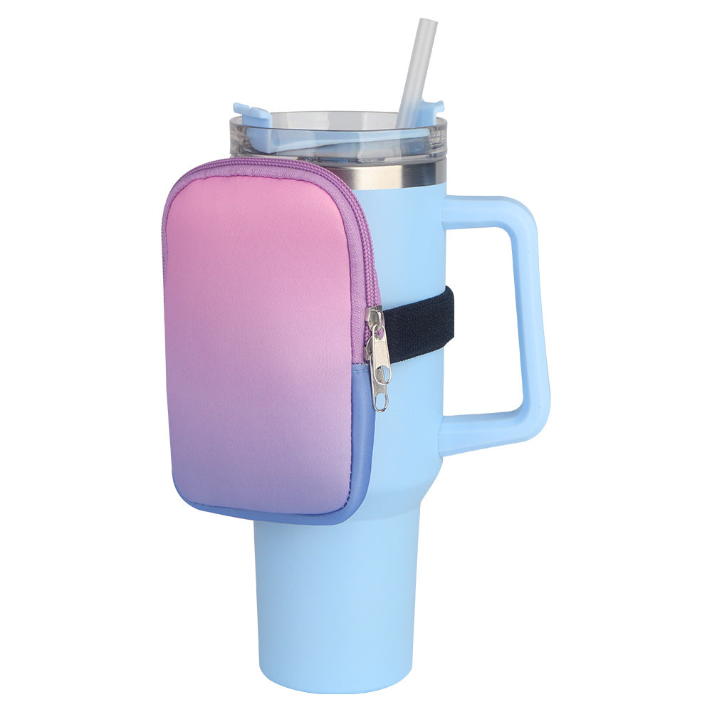 Wholesale Handle Cup Cover Car Car Adjustable Elastic Insulation Water Cup Accessories